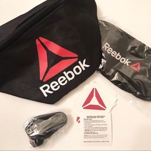 Reebok gear assortment.